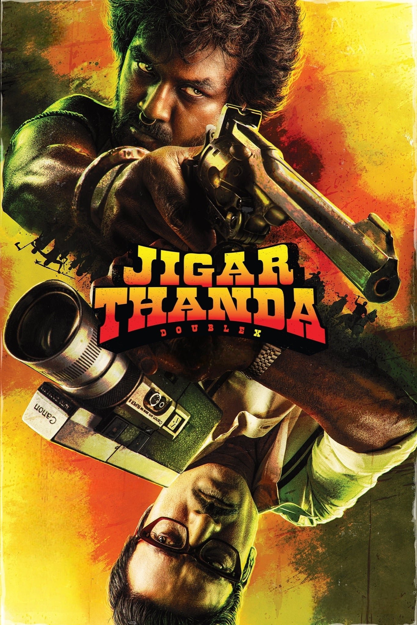 Poster for the movie "Jigarthanda DoubleX"